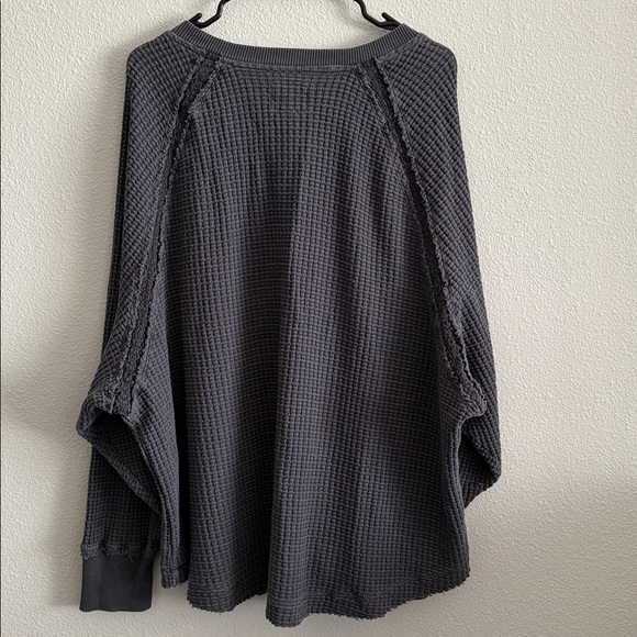 American Eagle Oversized Waffle Knit Sweater L - Picture 2 of 8